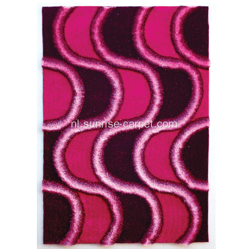 Populaire Polyester 3D Shaggy Rug